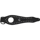 Mustang Cruiser Tank Bib - Studs/Concho - Black - Yamaha 93204