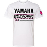Yamaha Apparel Yamaha Motosport T-Shirt - White - Medium Np21S-M1946-M