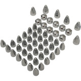 Ciro Caps - Engine/Bolt/Cover - Fluted/Spike - Chrome - M8 70023 Ciro Caps - Engine/Bolt/Cover - Fluted/Spike - Chrome - M8 70023