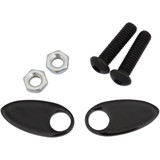 Cycle Visions Rear Turn Signal Cover Plate - Black Cv-4813B Cycle Visions Rear Turn Signal Cover Plate - Black Cv-4813B