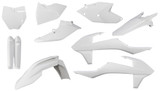 Acerbis 2421060002 Full Plastic Kit White