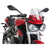 Puig Hi-Tech Parts New Generation Windscreen - 12-1/4" - Clear - Street Triple 765 9999W