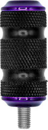 Santoro Fabworx Sf30064 Just The Tip Adj Brk Arm Blk W/Toe Peg Purple