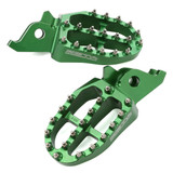 Zeta Ze93-1224 Footpegs Aluminum Green