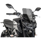Puig Hi-Tech Parts 9377F Wscrn New Gen Mt09 Dksmk