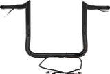 Baggernation Mbbpw-14 B 14" Monkey Bagger Bar Prewired Satin Black `14-23 Flh/Flt