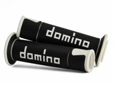 Domino Racing A450 Road Racing Grips Black/White Pair A45041C4640B7-0