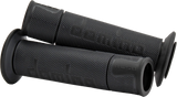 Domino Racing A450 Road Racing Grips Anthracite/Black Pair A45041C4070B7-0