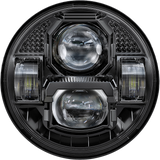 Pathfinder 5 3/4" Led Headlight Rugged Ultra View Black Uv5B Pathfinder 5 3/4" Led Headlight Rugged Ultra View Black Uv5B