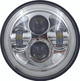 Pathfinder Hd7Mch High Definition 7" Led Headlig Full Halo Chrome
