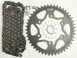 Vortex Ck6362 Sprocket/Chain Kit Stl/Stl 16/47T Sil Rx3 520-118L Blk