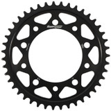 Supersprox Rfa-1304-43-Blk Rear Edge Sprocket Steel 43T-525 Blk Hon/Yam