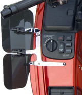 National Cycle N5114 Wing Deflectors Fairing Mount Light Smoke