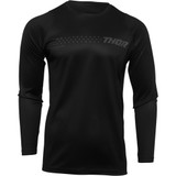 Thor Youth Sector Minimal Jersey - Black - Xl