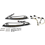 Custom Dynamics Windshield Trim - Sequential Turn Signal - Chrome Cd-Rg-Swt-Aw2-C Custom Dynamics Windshield Trim - Sequential Turn Signal - Chrome Cd-Rg-Swt-Aw2-C