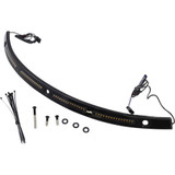 Custom Dynamics Windshield Trim - Black Cd-Wt2-14-B Custom Dynamics Windshield Trim - Black Cd-Wt2-14-B