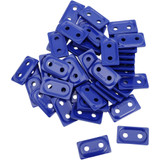 Woody'S Add2-3795-B 2-Hole Alm Bckr Blu 48P