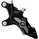Performance Machine (Pm) 6 Piston Caliper - 13" - Left - Contrast Cut 0051-2913-Bm Performance Machine (Pm) 6 Piston Caliper - 13" - Left - Contrast Cut 0051-2913-Bm