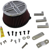 Baron Xxx Big Air Kit - Chrome Ba-2311-00 Baron Xxx Big Air Kit - Chrome Ba-2311-00