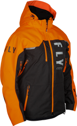 Fly Racing 470-5208L Carbon Jacket Black/Orange Lg