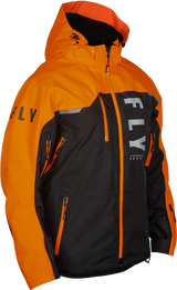 Fly Racing 470-5208S Carbon Jacket Black/Orange Sm