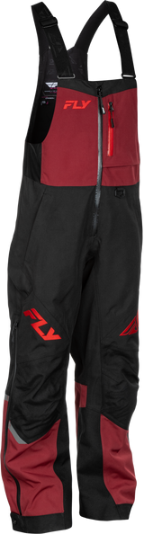 Fly Racing 470-5214M Women'S Carbon Bibs Merlot/Red Md