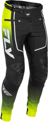 Fly Racing 379-06324 Youth Rayce Bicycle Pants Lime/Black/White Sz 24