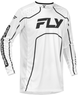 Fly Racing 379-054L Rayce Bicycle Jersey White/Black Lg