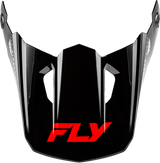 Fly Racing Kinetic Verdict Helmet Visor Black/Red/White Xl/2X 73-8721Vx