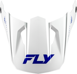 Fly Racing Kinetic Verdict Helmet Visor White/Blue/Grey Xs/Sm 73-8722Vs