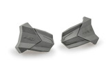 Puig 3148U Rubber End Replacement Frame Slider R19 Pair Grey