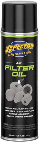 Spectro 311520 Foam Air Filter Oil Spray 16.9Oz