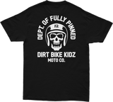 Dbk Fully Pinned Youth Tee Black Yl Yt-Fpinned-L