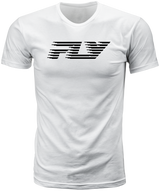 Fly Racing 354-0401S Fly Fast Tee White Sm