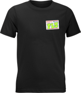 Fly Racing Youth Fly Graffiti Tee Black Yl 354-0413Yl