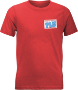 Fly Racing 354-0415Ym Youth Fly Graffiti Tee Red Ym