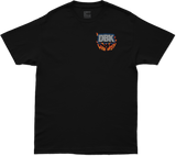 Dbk At-Wideopen-2X Wide Open Tee Black 2X