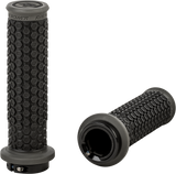 Fire Power Pilot Atv Lock-On Grips Black/Gray 24-0109