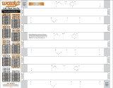 Woodys 286T-Temp-2 Studding Template 2.86 Pitch 2-Ply