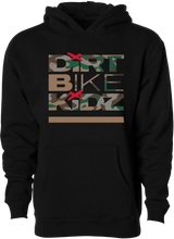 Dbk Yh-Classiccam-L Classic Camo Youth Hoodie Black Yl