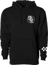 Dbk Ah-Hotrod-L Hot Rod Hoodie Black Lg