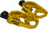 Flo Motorsports Savage Series Footpegs Gold V-800Gld