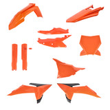 Acerbis 2986810001 Plastic Kit- Full Ktm Black