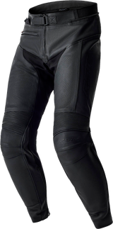 Rst T2 D3O Leather Pants Black Xl 103610Blk-36