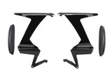 Puig 21858N Race Side Spoilers Black Kaw