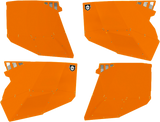 Pro Armor Stealth Door Alluminum Skins Orange Pol P144228Or-446