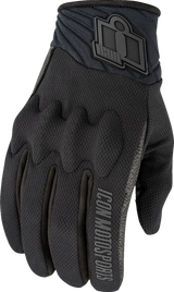 Icon Glove Anthem 3 Bk 2X 3301-4867