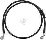 Drag Specialties Frt Brake Line Xl Bk +2 1741-5401