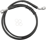 Drag Specialties Frt Brake Line Xl Bk +10 1741-5395