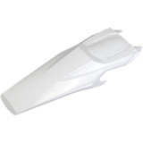 Ufo Mx Rear Fender - White Hu03389040 Ufo Mx Rear Fender - White Hu03389040